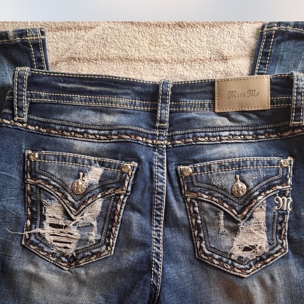 Miss Me Women's Dark Blue Skinny Jeans